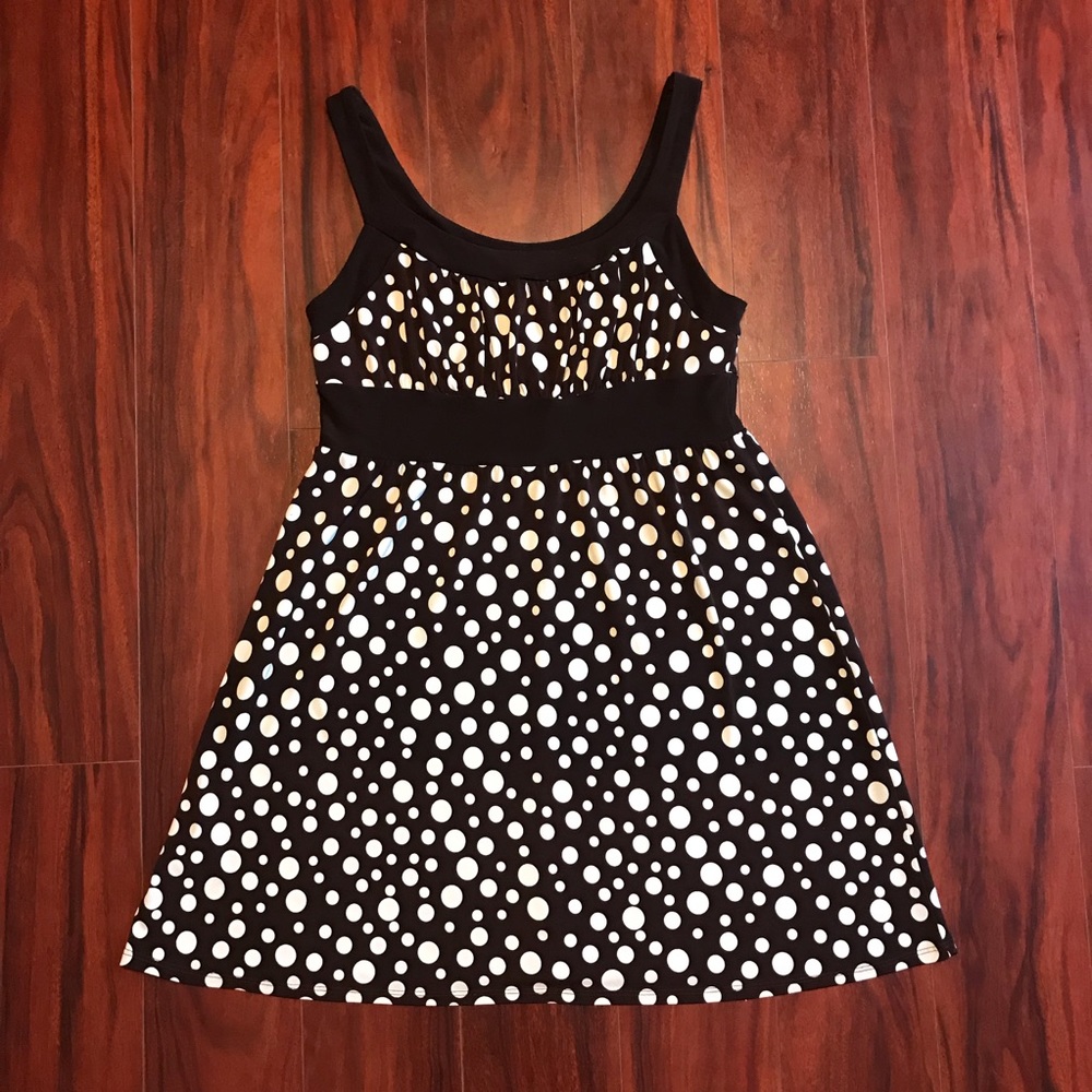 Polka Dot Mini Dress